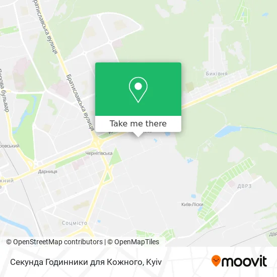 Секунда Годинники для Кожного map