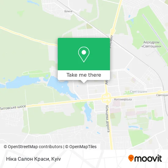 Ніка Салон Краси map