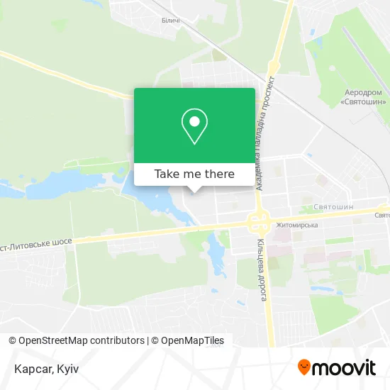 Карта Kapcar