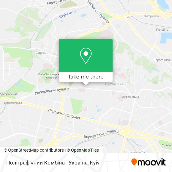 Поліграфічний Комбінат Україна map