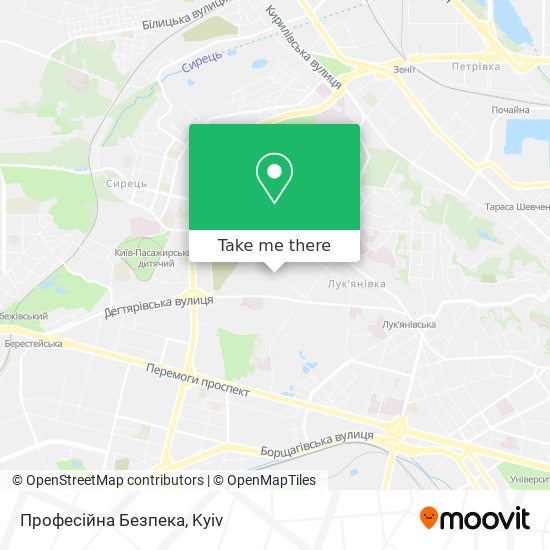 Професійна Безпека map