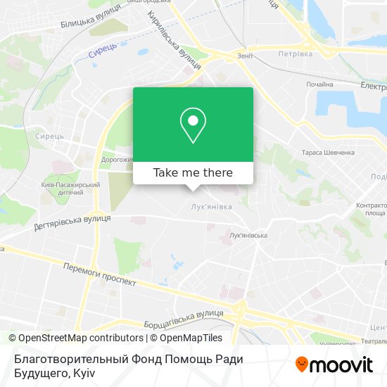 Благотворительный Фонд Помощь Ради Будущего map