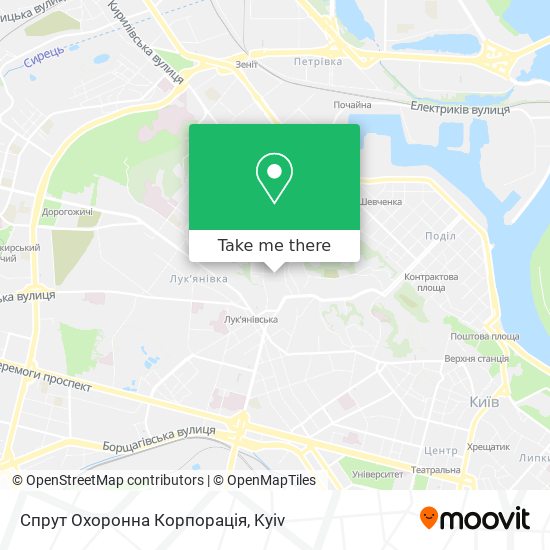 Спрут Охоронна Корпорація map