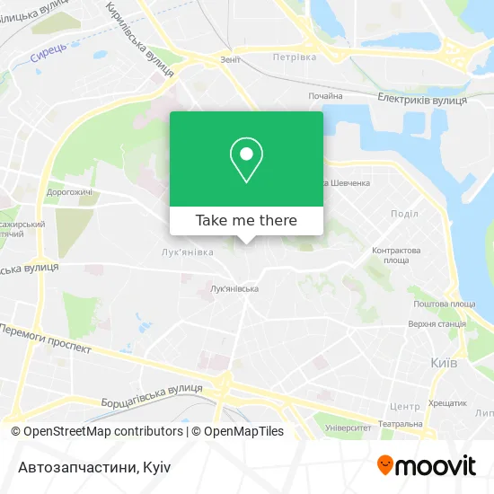 Карта Автозапчастини