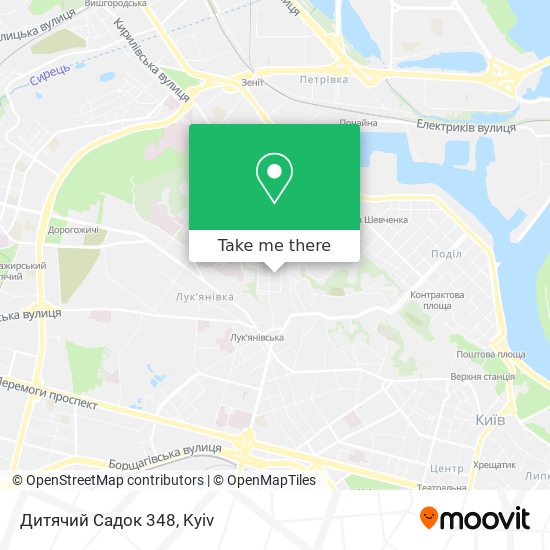 Карта Дитячий Садок 348