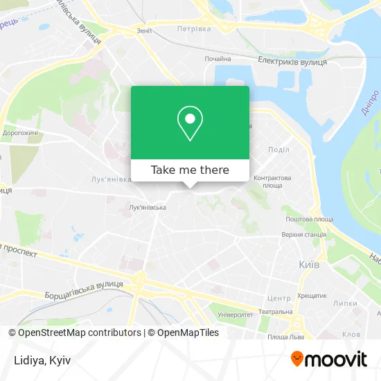 Карта Lidiya
