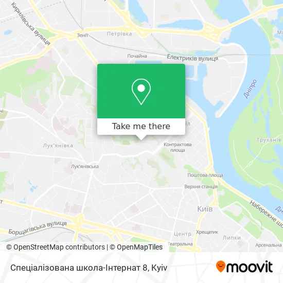 Спеціалізована школа-Інтернат 8 map