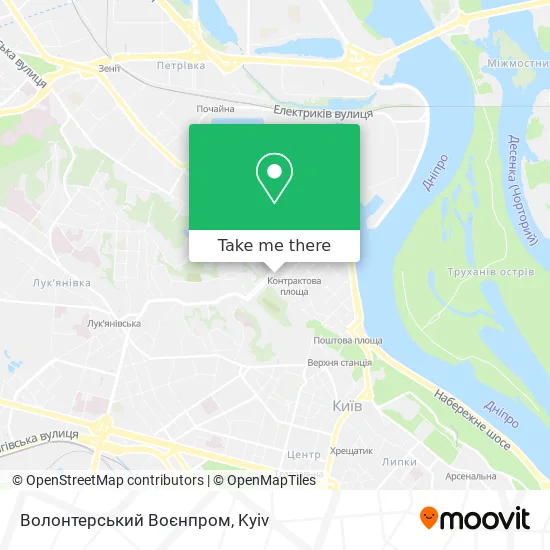 Волонтерський Воєнпром map