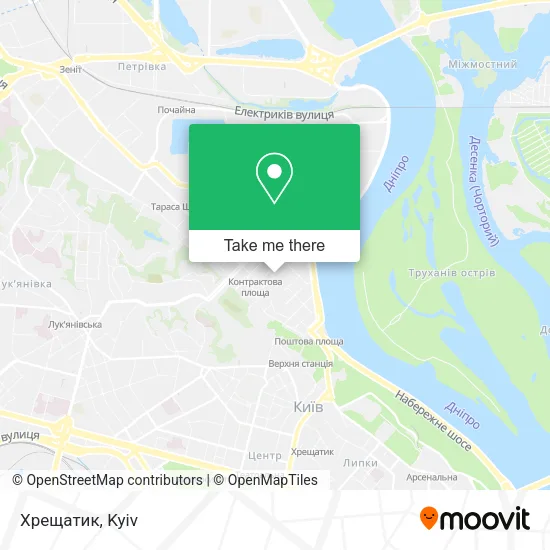 Хрещатик map