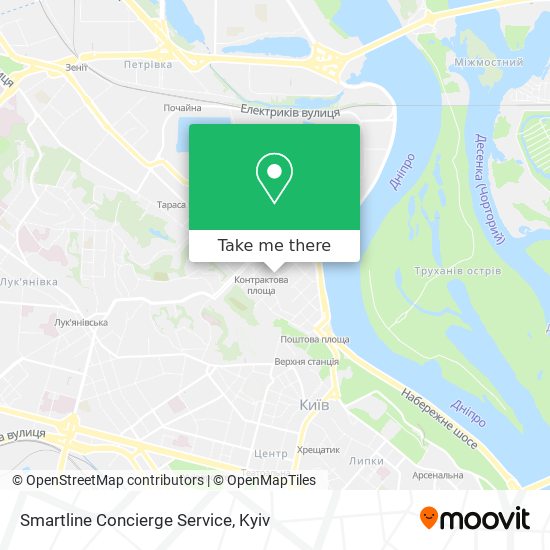 Smartline Concierge Service map