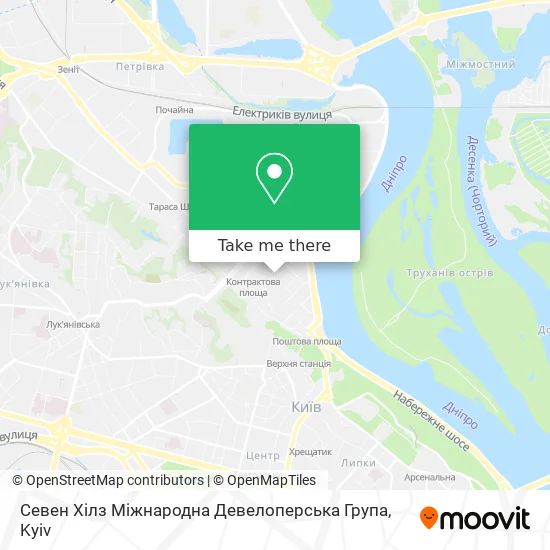 Севен Хілз Міжнародна Девелоперська Група map