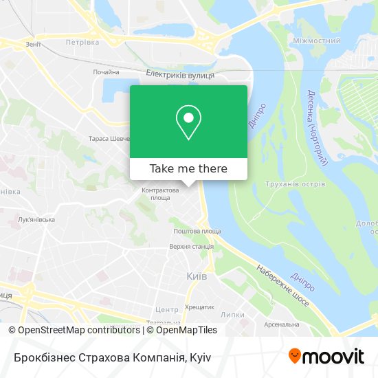 Брокбізнес Страхова Компанія map