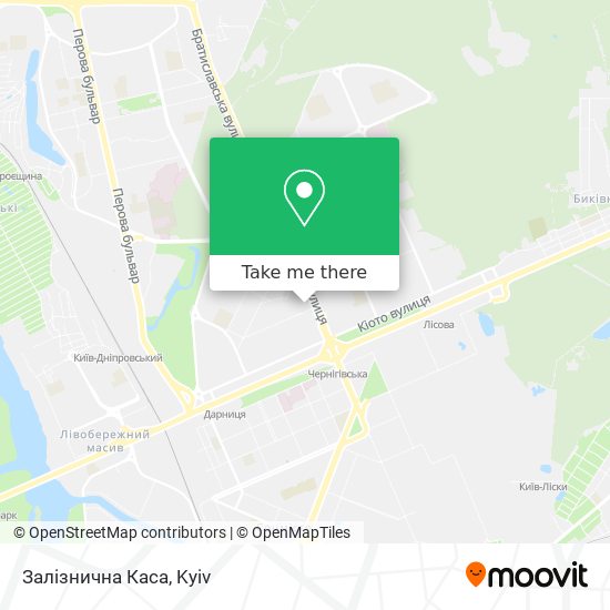 Залізнична Каса map