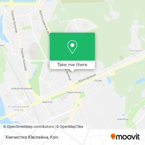 Карта Хімчистка Ювілейна