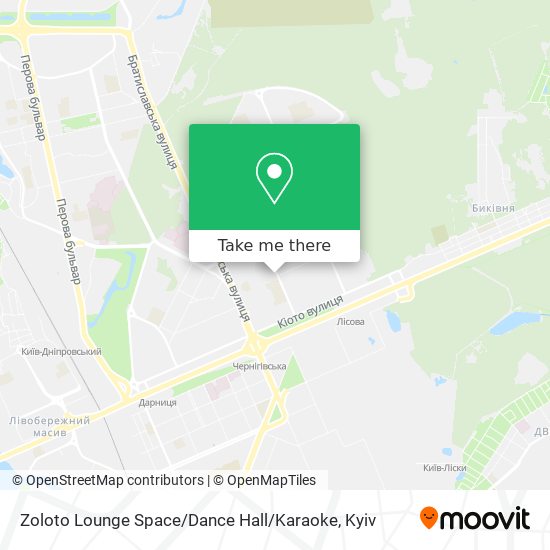 Zoloto Lounge Space / Dance Hall / Karaoke map