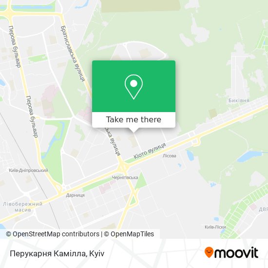 Перукарня Камілла map