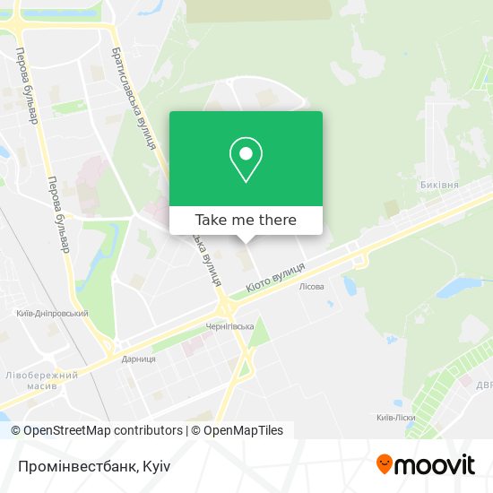 Промінвестбанк map