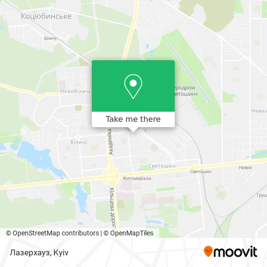 Лазерхауз map