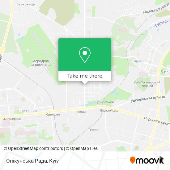 Опікунська Рада map