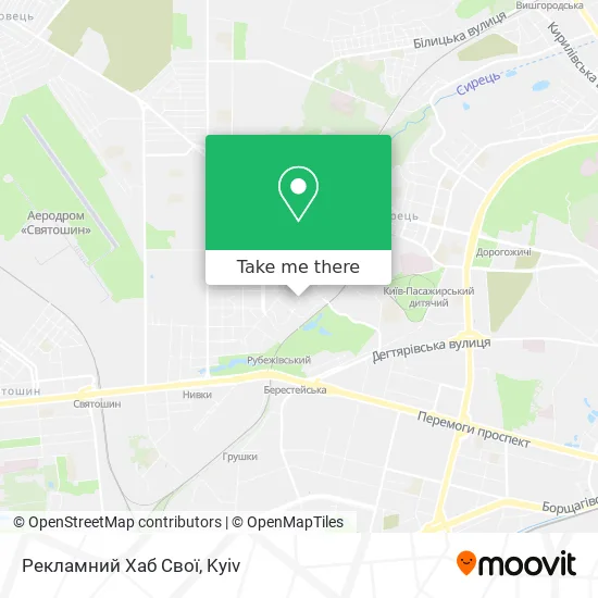 Карта Рекламний Хаб Свої