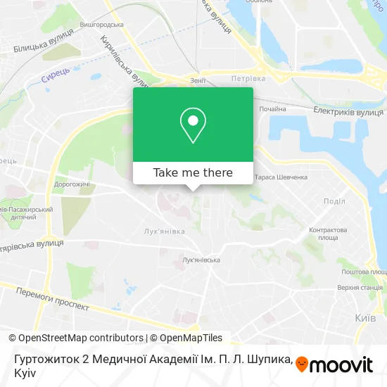 Гуртожиток 2 Медичної Академії Ім. П. Л. Шупика map