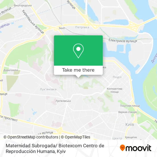 Карта Maternidad Subrogada/ Biotexcom Centro de Reproducción Humana