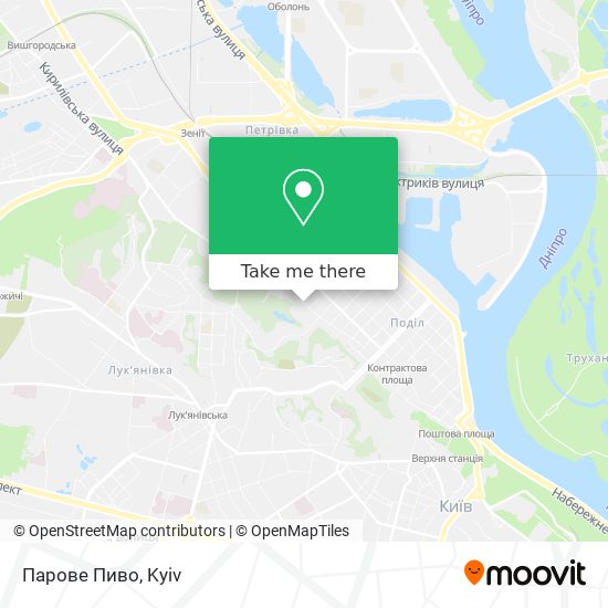 Парове Пиво map