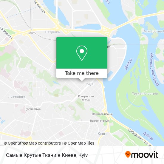 Самые Крутые Ткани в Киеве map