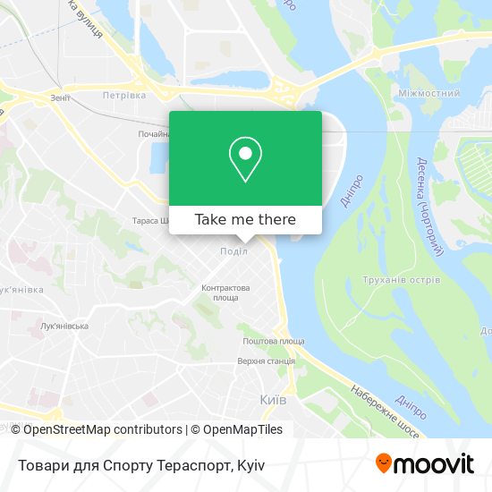 Карта Товари для Спорту Тераспорт