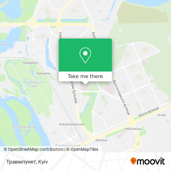 Карта Травмпункт