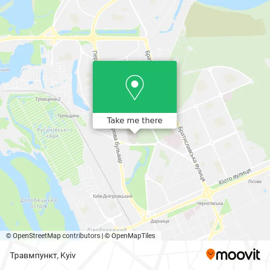 Травмпункт map