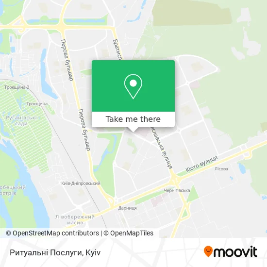 Ритуальні Послуги map