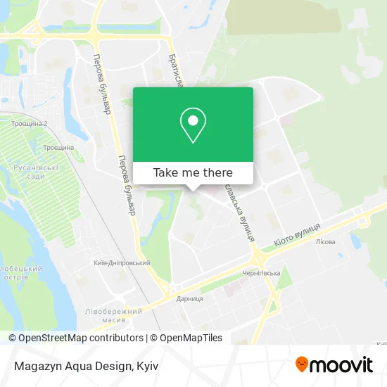 Карта Magazyn Aqua Design