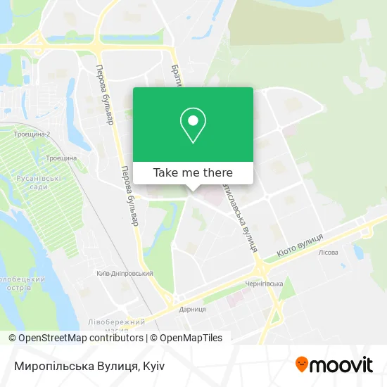 Миропільська Вулиця map