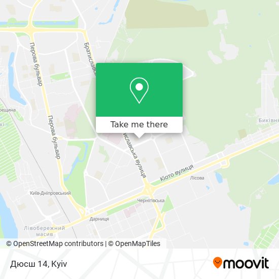 Карта Дюсш 14