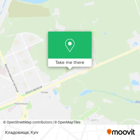 Кладовище map