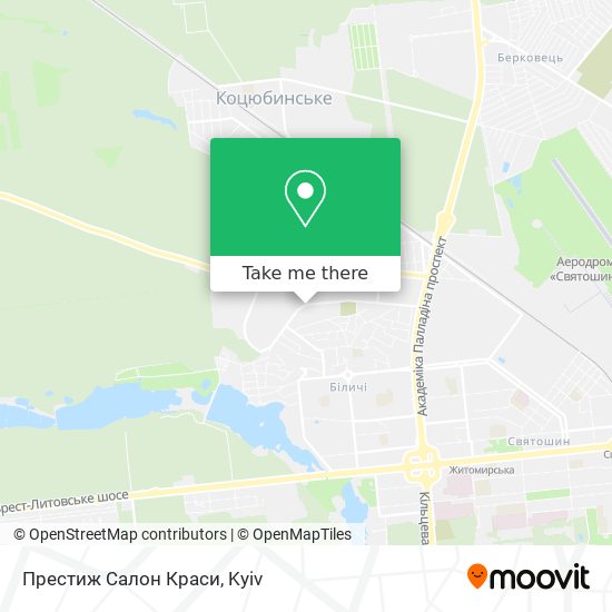 Престиж Салон Краси map