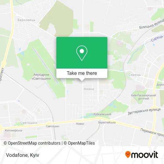 Карта Vodafone