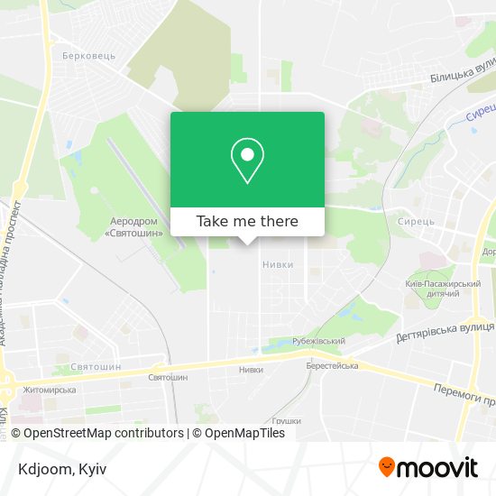 Карта Kdjoom