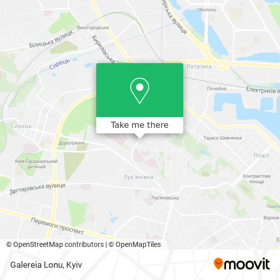 Карта Galereia Lonu