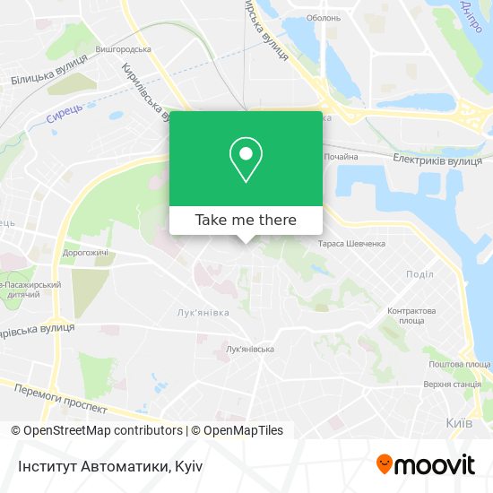 Інститут Автоматики map