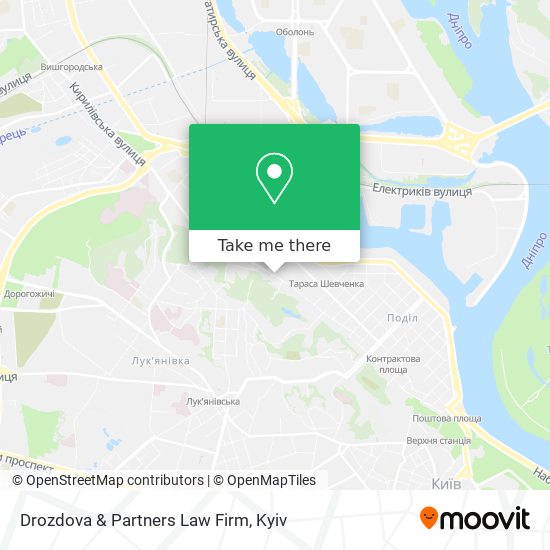 Drozdova & Partners Law Firm map