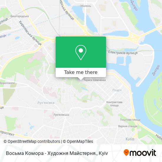 Восьма Комора - Художня Майстерня. map