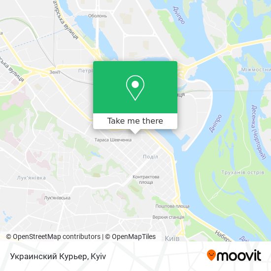 Украинский Курьер map