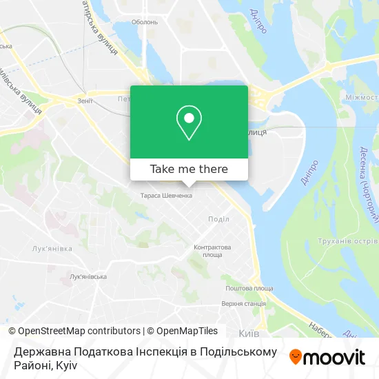 Державна Податкова Інспекція в Подільському Районі map