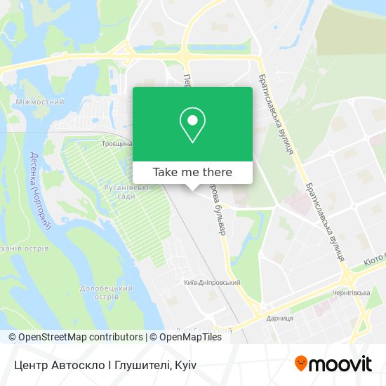 Центр Автоскло І Глушителі map