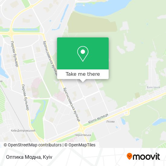 Оптика Модна map