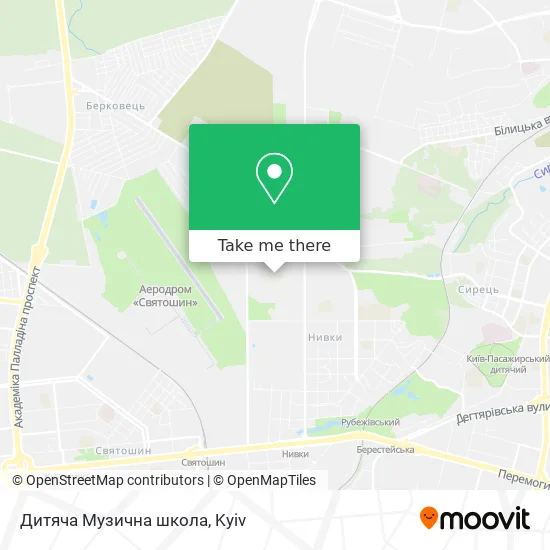 Карта Дитяча Музична школа