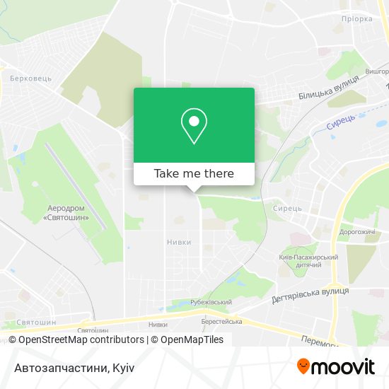 Автозапчастини map