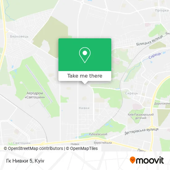 Карта Гк Нивки 5